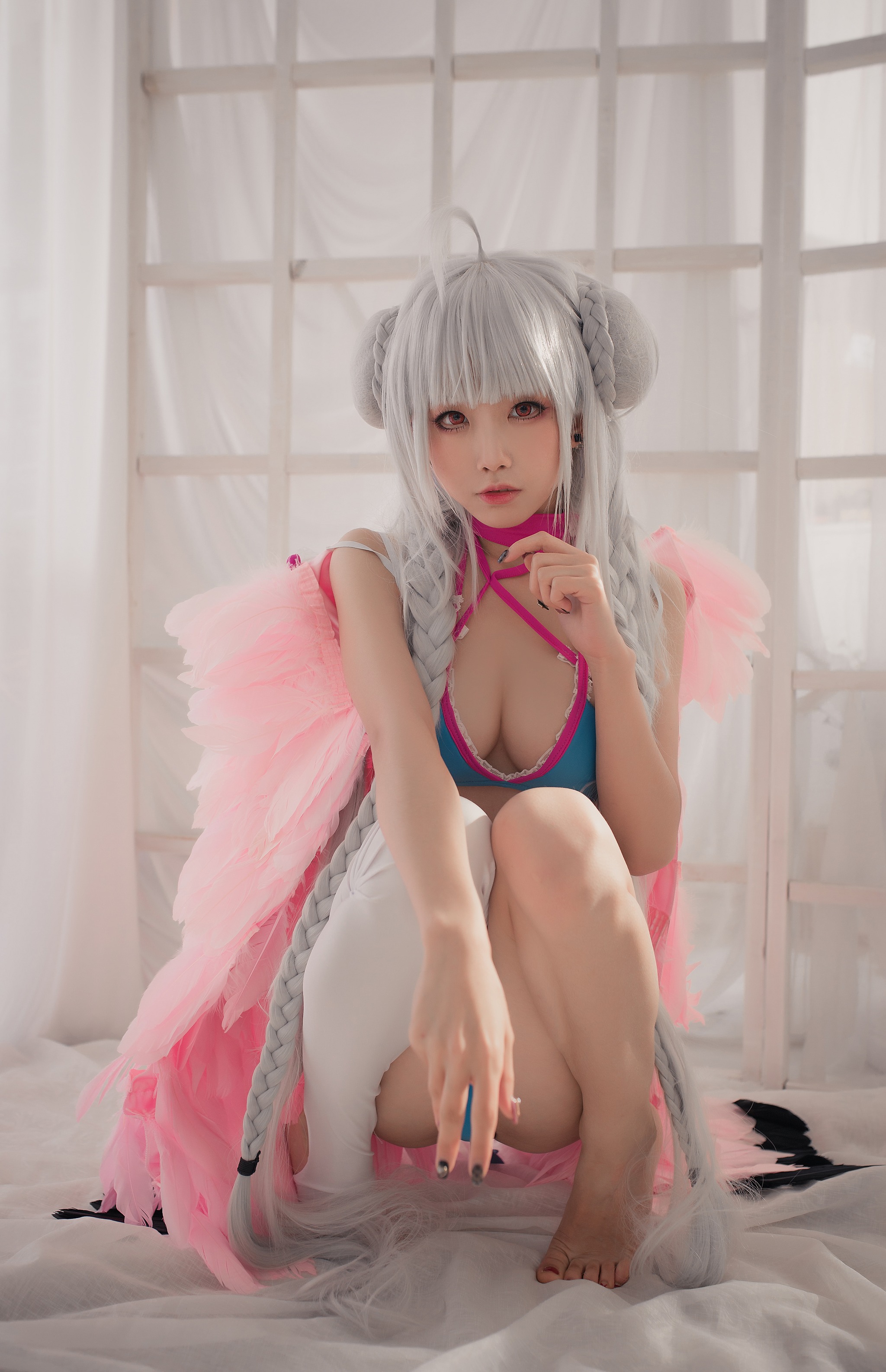 图片[1]-水淼Aqua – NO.018 可畏 泳装 [30P]-XikXak